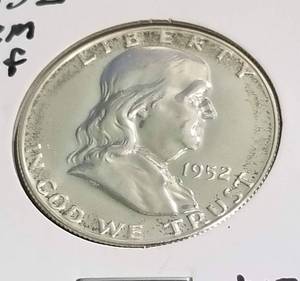 1952 PROOF FRANKLIN HALF DOLLAR