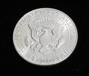 1964-D KENNEDY SILVER HALF DOLLAR BU-UNC