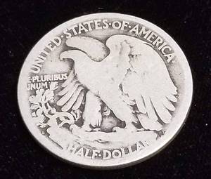 1918-S WALKING LIBERTY HALF DOLLAR