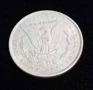 1889 MORGAN SILVER DOLLAR