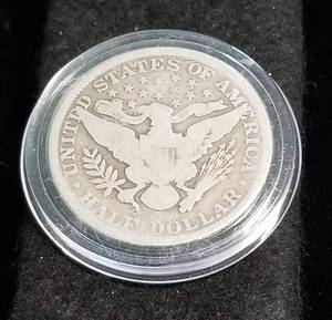 1903 BARBER HALF DOLLAR IN AIRTITE