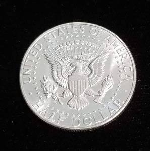 1964-D KENNEDY SILVER HALF DOLLAR BU-UNC
