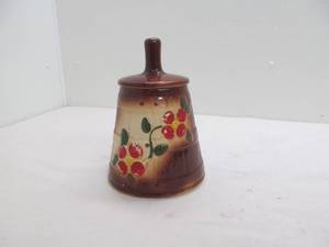Vintage butter churn cookie jar