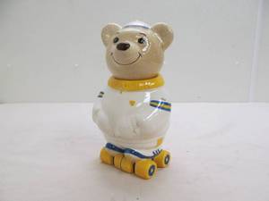 Teddy bear cookie jar