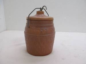 Stoneware cookie jar