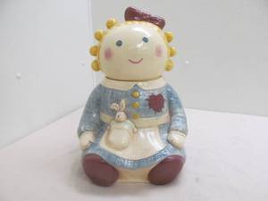 Doll cookie jar