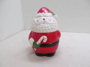 Santa cookie jar