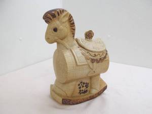 Rocking horse cookie jar