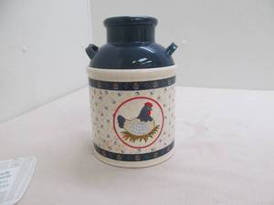 Milk can cookie jar