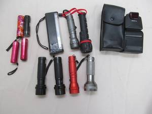 Variety of flashlights