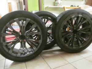 Wheels and tires