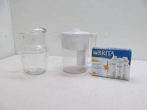 Vintage pitcher, Brita pitcher