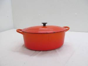 vintage cast iron roaster