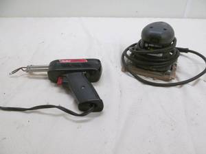 Weller souder iron, black and decker palm sander