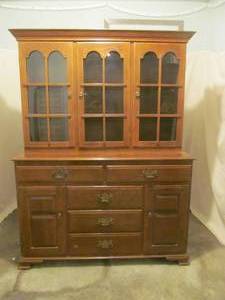 vintage dining room hutch