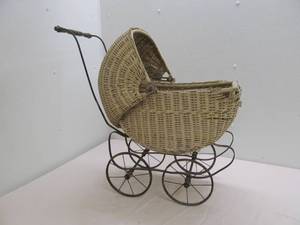 antique doll buggy