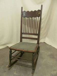 vintage rocking chair