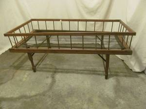 vintage childrens bed frame