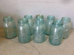 lot 38 image: Vintage Ball Jars
