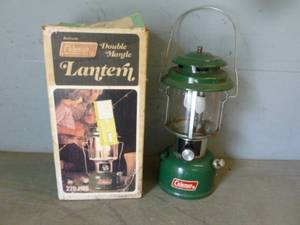lot 51 image: Coleman Lantern