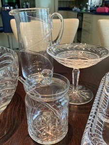 Five Piece Glassware Lot Including Waterford