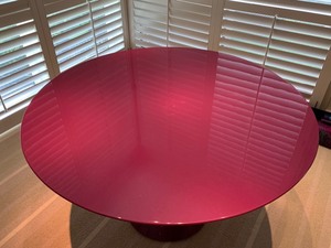 Amazing Custom Made Round Pedestal Table (CBF for Pierre)