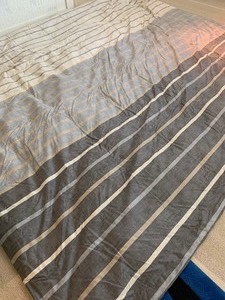 Beautiful BeddingGray and Tan Comforter