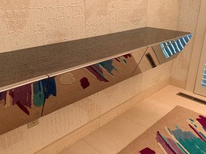 Floating Shelf with Three Drawers
