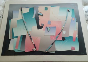 Original AbstractMixed Media Art