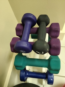 Lot of Home Exercise Items