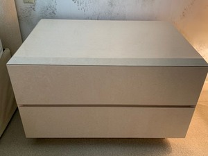 Pair of Matching Bedside Tables- Custom Made CBF for Pierre