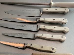 Lot of CutleryKnives (Wustof Dreizackwerk and Chicago Cutlery)