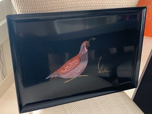 Couroc Decorative Tray