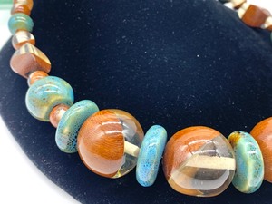 Decorative Glass Bead Necklace