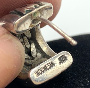 Pair of Louis Hill Sterling Earrings