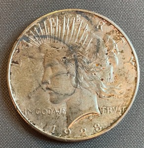 1928-S Silver Peace Dollar