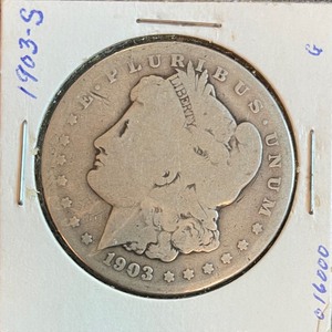 1903- S Silver Morgan Dollar