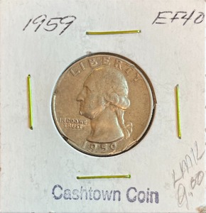 1959 Washington Silver Quarter