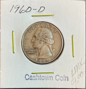 1960-D Washington Silver Quarter