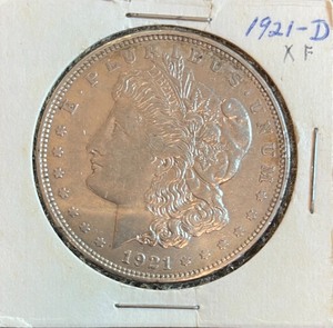 1921-D Silver Morgan Dollar High Grade