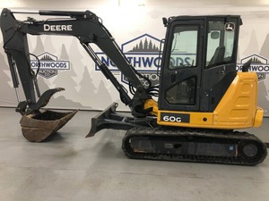 lot 2 image: 2017 John Deere 60G Compact (Mini) Excavator -No Reserve-