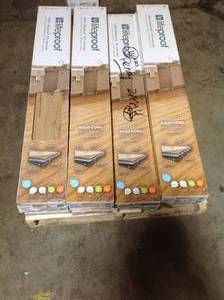 11 CASES OF LIFEPROOF Essential Oak 7.1 in. W x 47.6 in. L Luxury Vinyl Plank Flooring (18.73 sq. ft.  case)