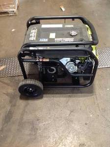 RYOBI 6,500-Watt Gasoline Powered Portable Generator