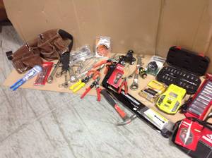 Lot of mix hand tools AND MORE diferents brands and conditions costumers returns