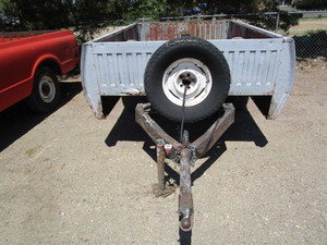 lot 3 image: Pickup Box Trailer