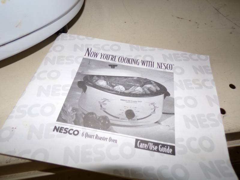 Sold at Auction: Nesco Roaster Oven