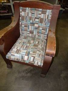 Vintage Wood Frame Chair