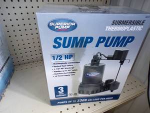 12 HP Sump Pump