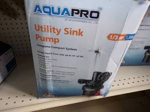 13 HP Utility Sink Pump