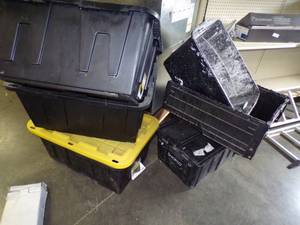 6 Totes 4 with covers